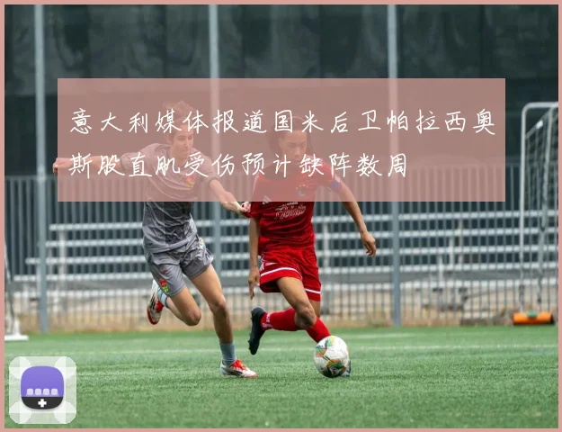 意大利媒体报道国米后卫帕拉西奥斯股直肌受伤预计缺阵数周